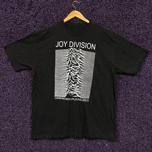 Joy Division Unknown Pleasures Album Goth Band T-Shirt XL